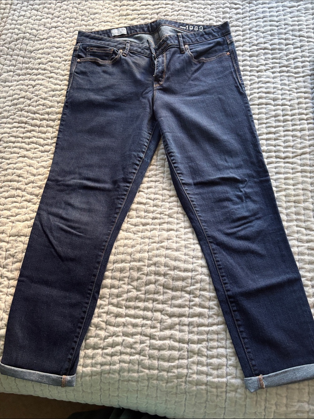 Women's Dark Blue Gap 1969 “Always Skinny” Jeans